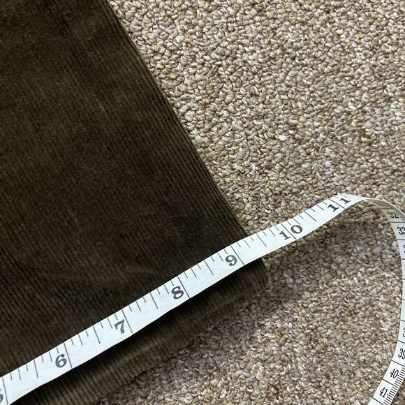Vintage Polo Ralph Lauren Brown Cargo Corduroy Pants 35x32 158/941 - Picture 9 of 12